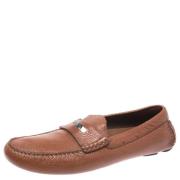 Pre-owned Brunt skinn Burberry Flats