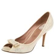 Pre-owned Beige skinn Dior haeler