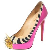 Pre-owned Rosa skinn Christian Louboutin haeler