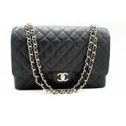 Pre-owned Svart skinn Chanel skulderveske