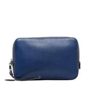 Pre-owned Bla Prada-clutch i skinn