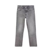 501 Crop Grå Jeans