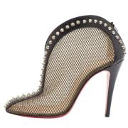 Pre-owned Svart skinn Christian Louboutin stovler