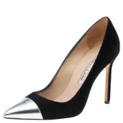 Pre-owned Svart skinn Manolo Blahnik haeler