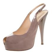 Pre-owned Beige skinn Giuseppe Zanotti Sandaler