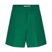 Grønne Shorts med V-Detalj