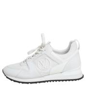 Pre-owned White Mesh Louis Vuitton joggesko