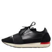 Pre-owned Svart stoff Balenciaga joggesko