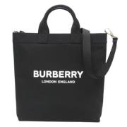 Pre-owned Svart stoff Burberry Tote