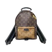 Pre-owned Brunt lerret Louis Vuitton Palm Springs