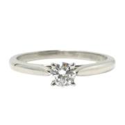 Pre-owned Solv Platinum Cartier Ring