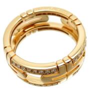 Pre-owned Gull Gult Gull Bvlgari Ring