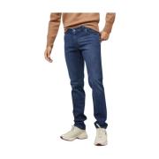 Mørkeblå Slim Fit Denim Jeans