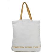 Pre-owned Hvit bomull Louis Vuitton Tote