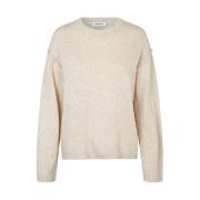 Howie O-Neck - Beige Melange Genser