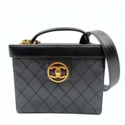 Pre-owned Svart skinn Chanel Crossbody veske