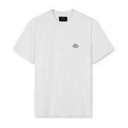 Hvit Cotton Jersey Frode Emb Logo Tee