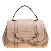 Pre-owned Beige Leather Marc Jacobs veske