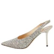 Pre-owned Metallisk stoff Jimmy Choo haeler