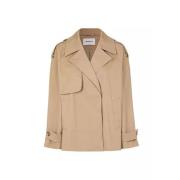 Kort Bomull Trenchcoat - Clara Jacket