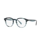 Washed Lapis Eyewear Frames Desmon