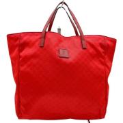 Pre-owned Rodt stoff Gucci Tote