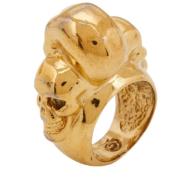 Pre-owned Gull Metal Alexander McQueen Ring