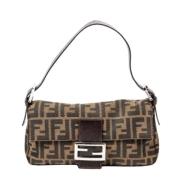 Pre-owned Gront lerret Fendi Baguette