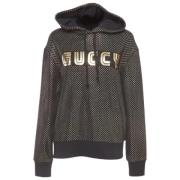 Pre-owned Svart bomull Gucci genser