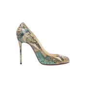 Pre-owned Gront skinn Christian Louboutin haeler