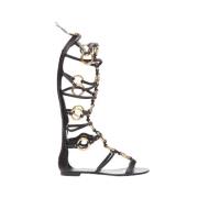 Pre-owned Svart skinn Giuseppe Zanotti Sandaler