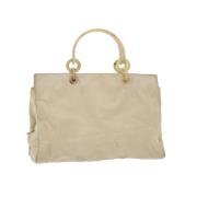 Pre-owned Beige nylon Prada veske