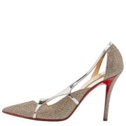 Pre-owned Metallisk skinn Christian Louboutin haeler