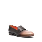 Brun Semskede Loafers