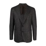 Italiensk Ullblanding Herreblazer