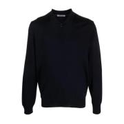 Ull Zip Polo Shirt, 100% Virgin Wool