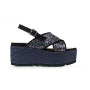 Glitter Slip-On Sko