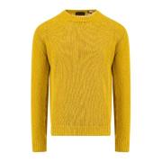 Men Clothing Knitwear Yellow Ss23