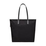 Iconography Tote Bag, Svart