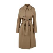 Brun Trenchcoat for Kvinner