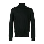 Italiensk Ull Rollneck Sweater