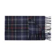 Klassisk Tartan Lammeull Skjerf