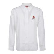 Blomster Crest Casual Skjorte