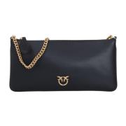 Rosa Horisontal Flat Glidelås Pochette