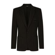 Diplomatisk Stripet Blazer