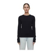 Sort Merino Cashmere Genser