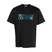 Sort T-skjorte med Couture Branding