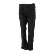 Glenn Fox Comfort Svarte Jeans for Menn