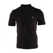 Slim Fit Svart Polo