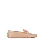 Beige Semsket Loafers